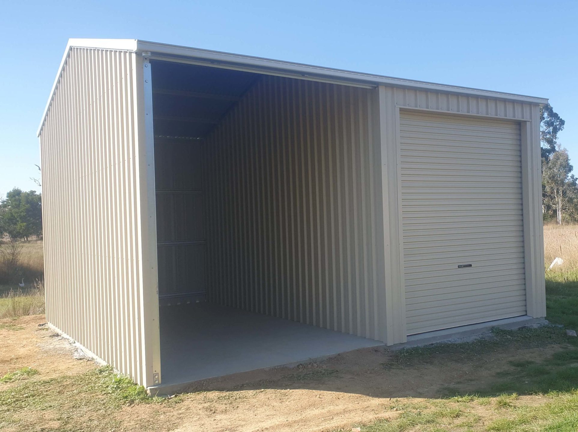 Storage Sheds Carports For Sale In Ballarat Outdoor Steel Solutions   Sundown Deluxe Raglan Scaled E1631790960446 