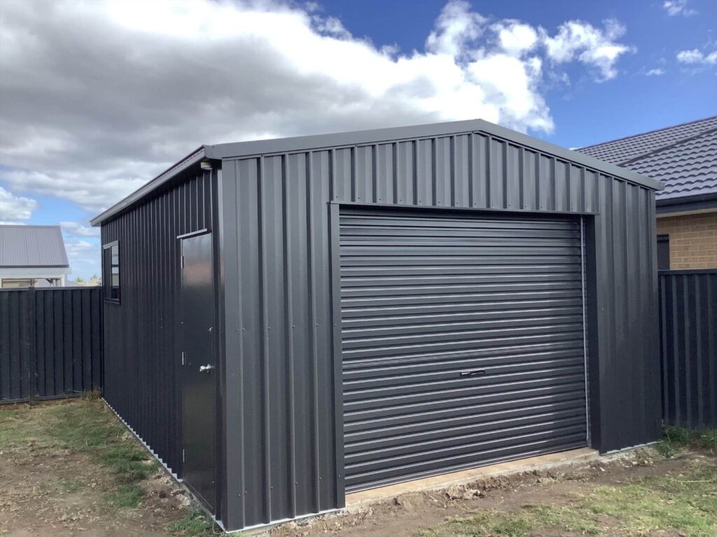 Storage Sheds Carports For Sale In Ballarat Outdoor Steel Solutions   16.06.23 Deluxe Gable Bonshaw 1024x768 