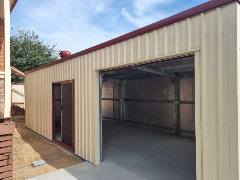 Castlemaine - Deluxe Skillion - 4.0m x 10.0m x 2.45m eave