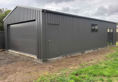 Shepparton - Deluxe Gable - 6 x 12 x 2.8_3.6 - Woodland Grey